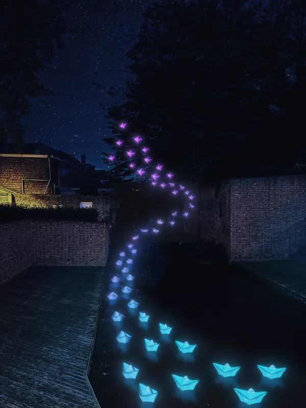 Wintergloed 2025-2026 - Render lichtinstallatie - Kapucijnenrei - Export van Licht