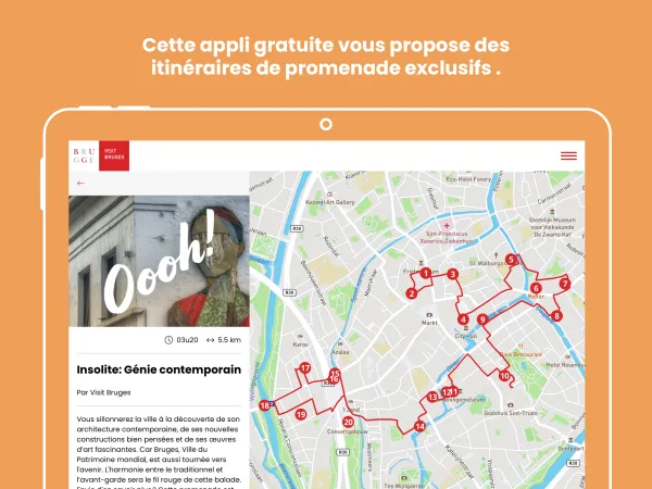 Visit Bruges Route App