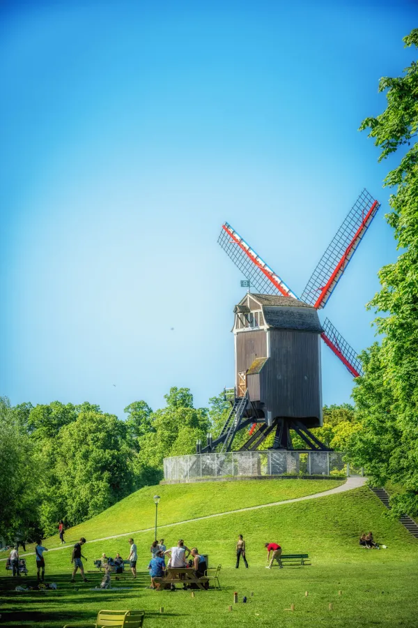 Vesten met Sint-Janshuysmolen