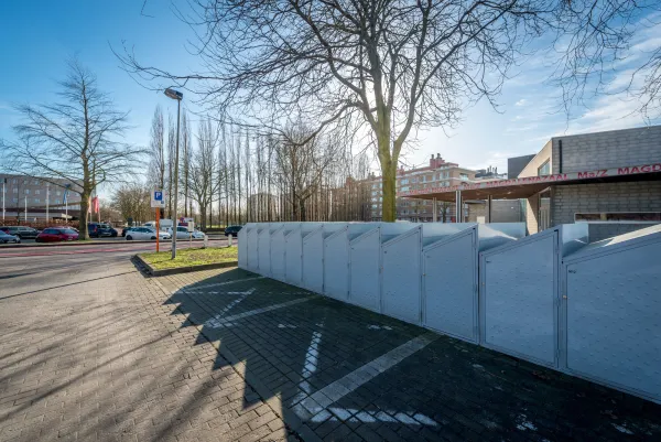 Parkplatz am Rand der Innenstadt Magdalenastraat