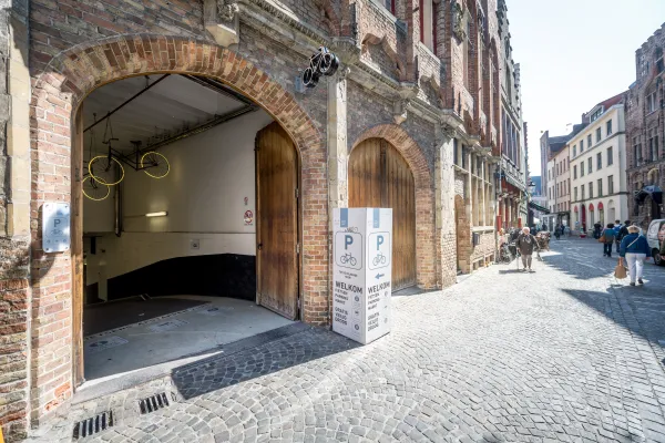 Fietsparking Markt