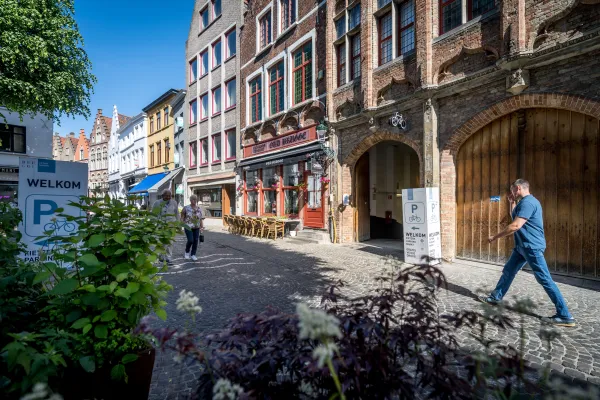 Fietsparking Markt