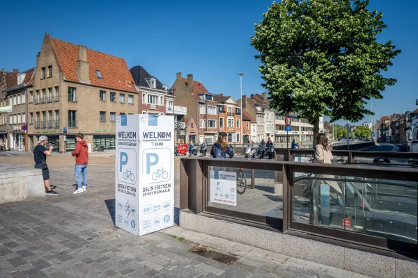 Fietsparking ’t Zand (kant Noordzandstraat)