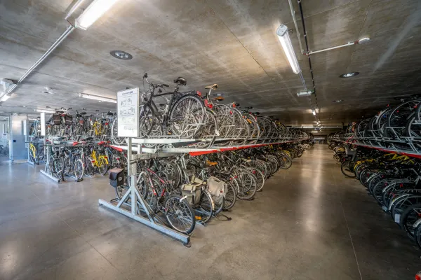 Aparcamiento para bicicletas Estación (lateral Sint-Michiels)