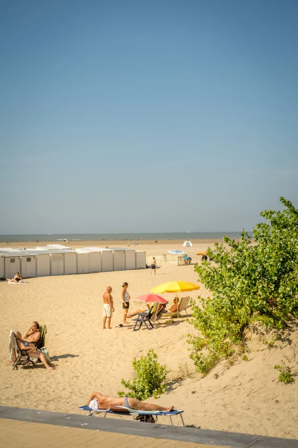 La plage de Zeebrugge