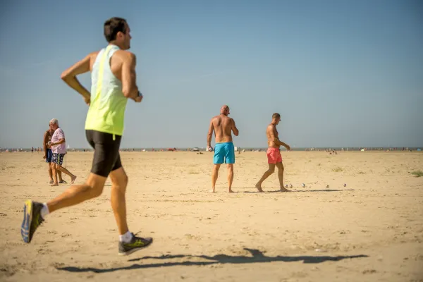 La plage de Zeebrugge