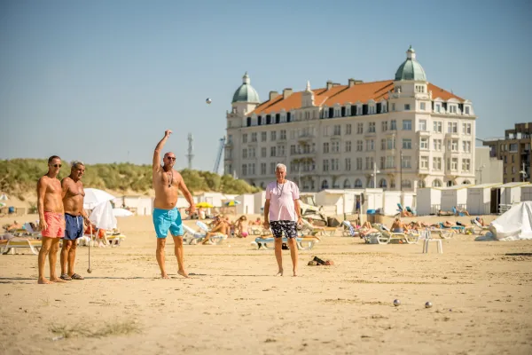 La plage de Zeebrugge