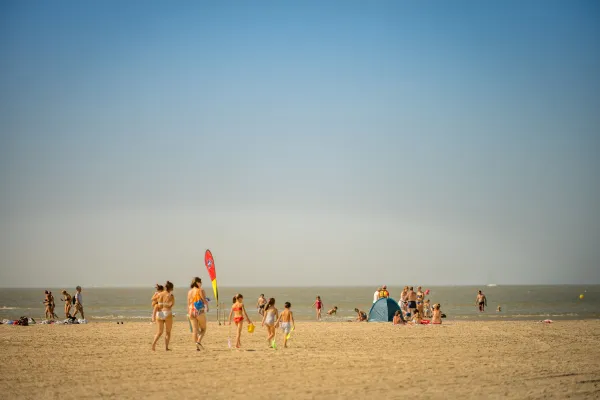 La plage de Zeebrugge