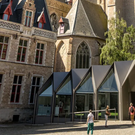 Binnenplein Gruuthusepaleis (Innenhof Gruuthusepalais)