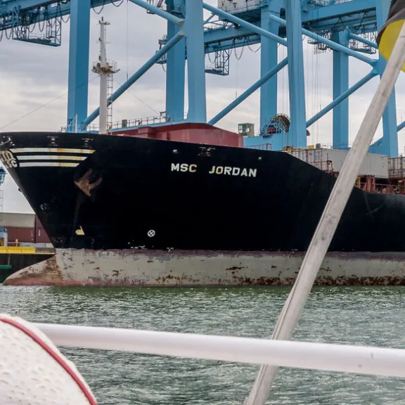 Captain Blue (Havenrondvaart in Zeebrugge)