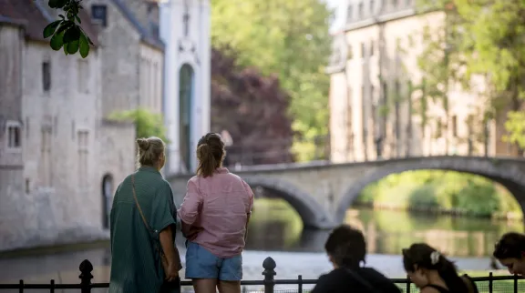 Wandelen in Brugge