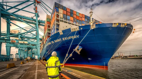 Zeebrugge haven