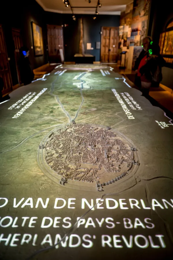 Zwintafel in Stadhuis Brugge